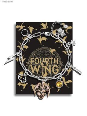 Stainless Steel Chain Bracelet for Book Lovers, Adjustable